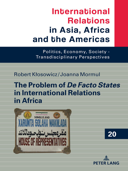 Title details for The Problem of De Facto States in International Relations in Africa by Marcin Grabowski - Available